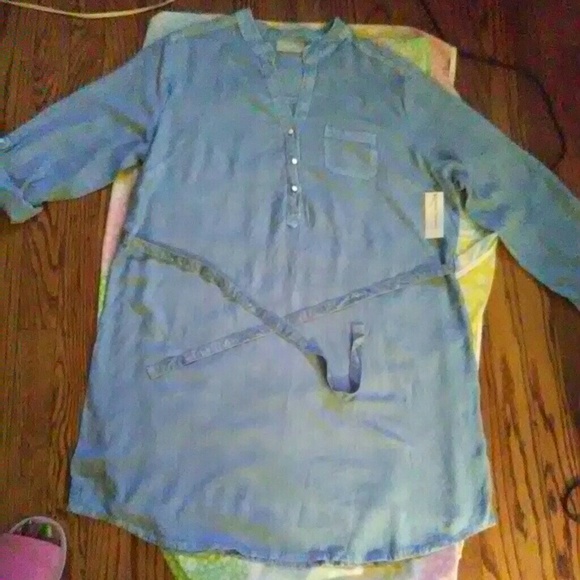 Bobbie Brooks Tops - Denim Blue Tunic